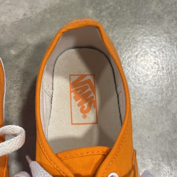 Vans Orange Canvas Skate Shoes Men’s Size 6 - Picture 6 of 7
